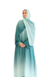 Gradient Abaya Set