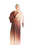 Gradient Abaya Set