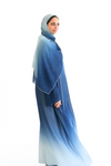 Gradient Abaya Set