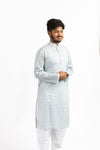 Men's Floral Pattern Kurta