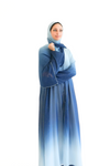 Gradient Abaya Set