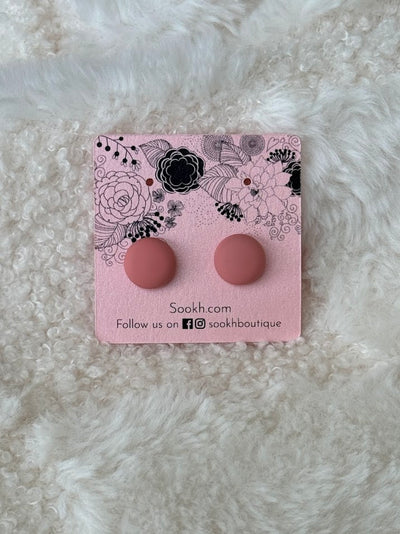 Coral Round Hijab Magnets