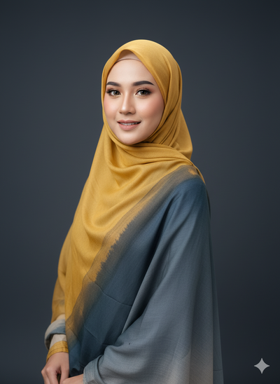 Golden Haze Modal Hijab