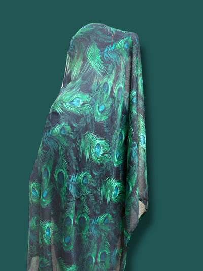 Emerald Feather Modal Hijab