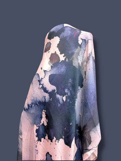Mystical Ink Blot Modal Hijab