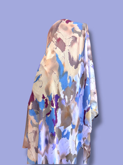 Abstract Floral Modal Hijab