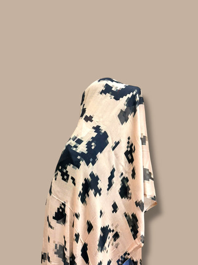 Geometric Block Print Modal Hijab