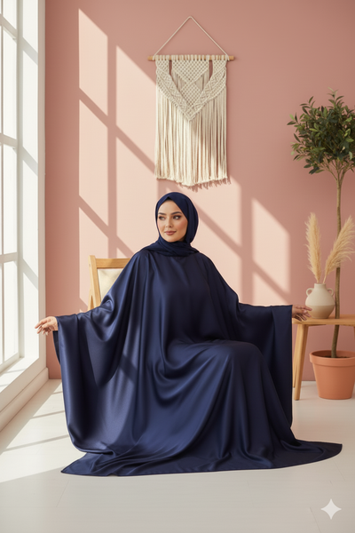 Butterfly Inner Tie Abaya Dress